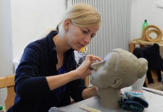 Modellieren eines Kopfes